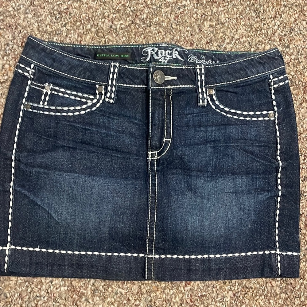 Rock 47 by wrangler Jean skirt size 3